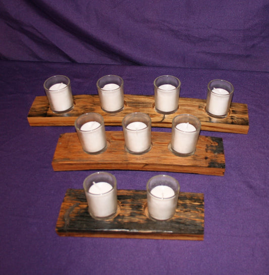 Partial Stave Candle Holder