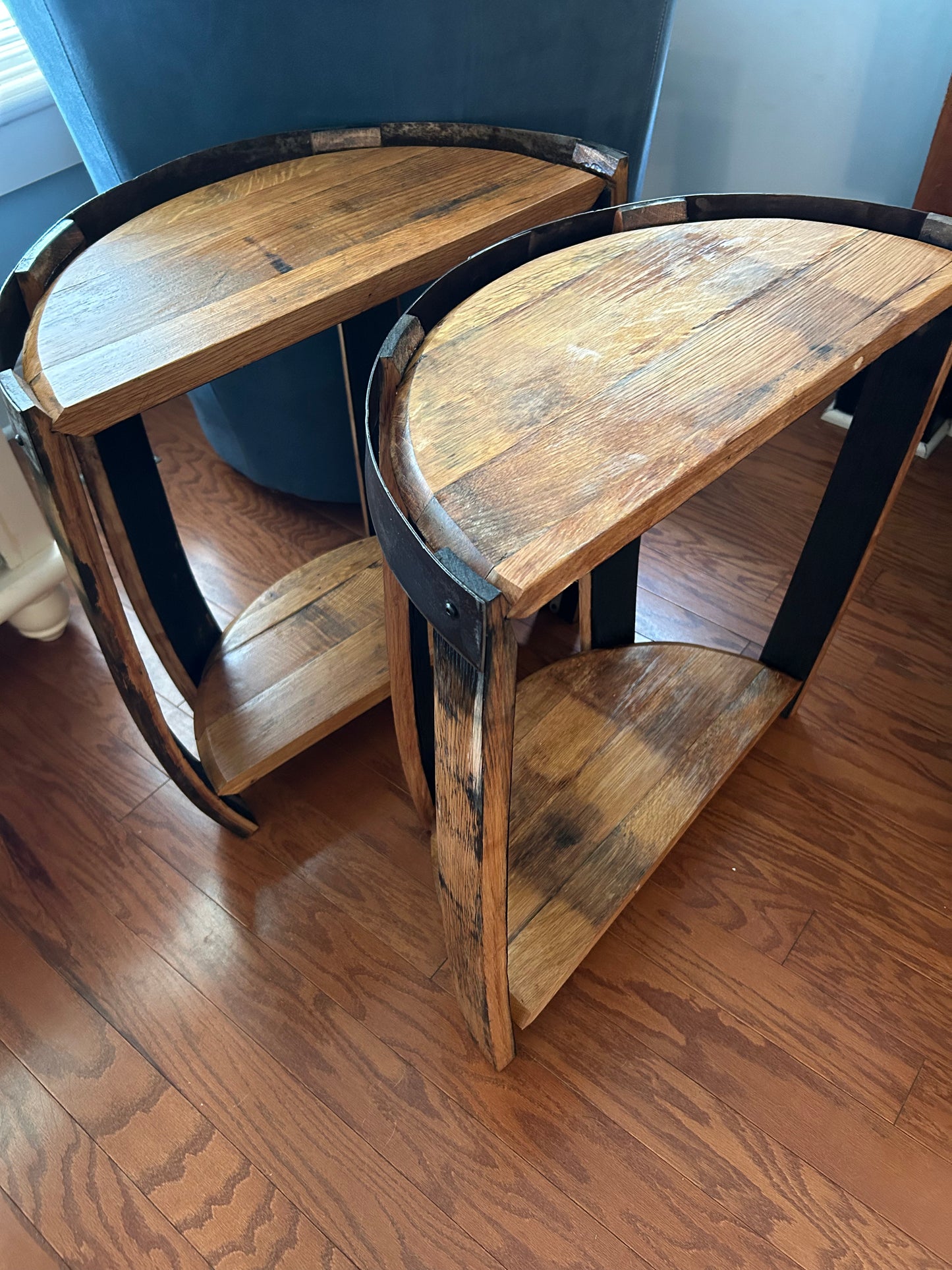 Barrel End Table