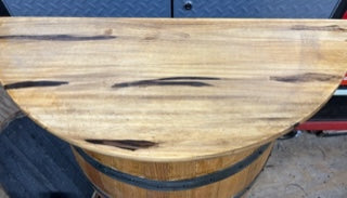 Half Barrel Bar/Table Single Door