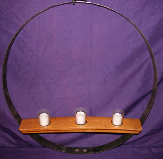 Barrel Ring candle holder