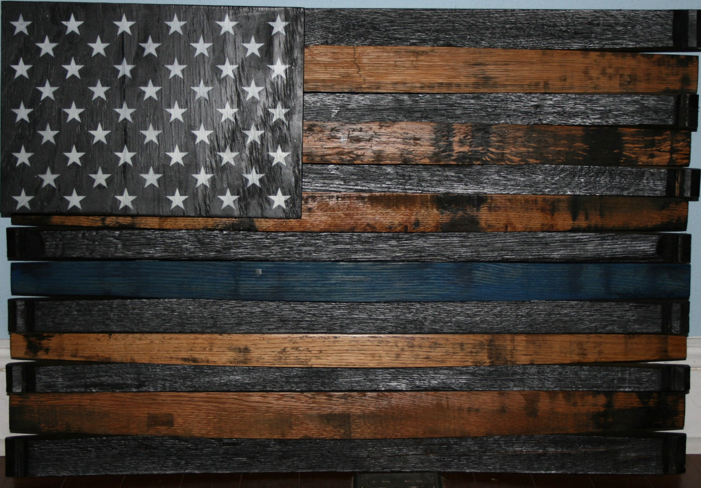 Barrel Stave American Flag