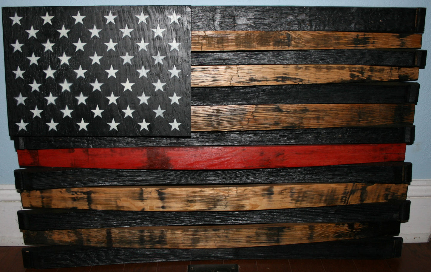 Barrel Stave American Flag