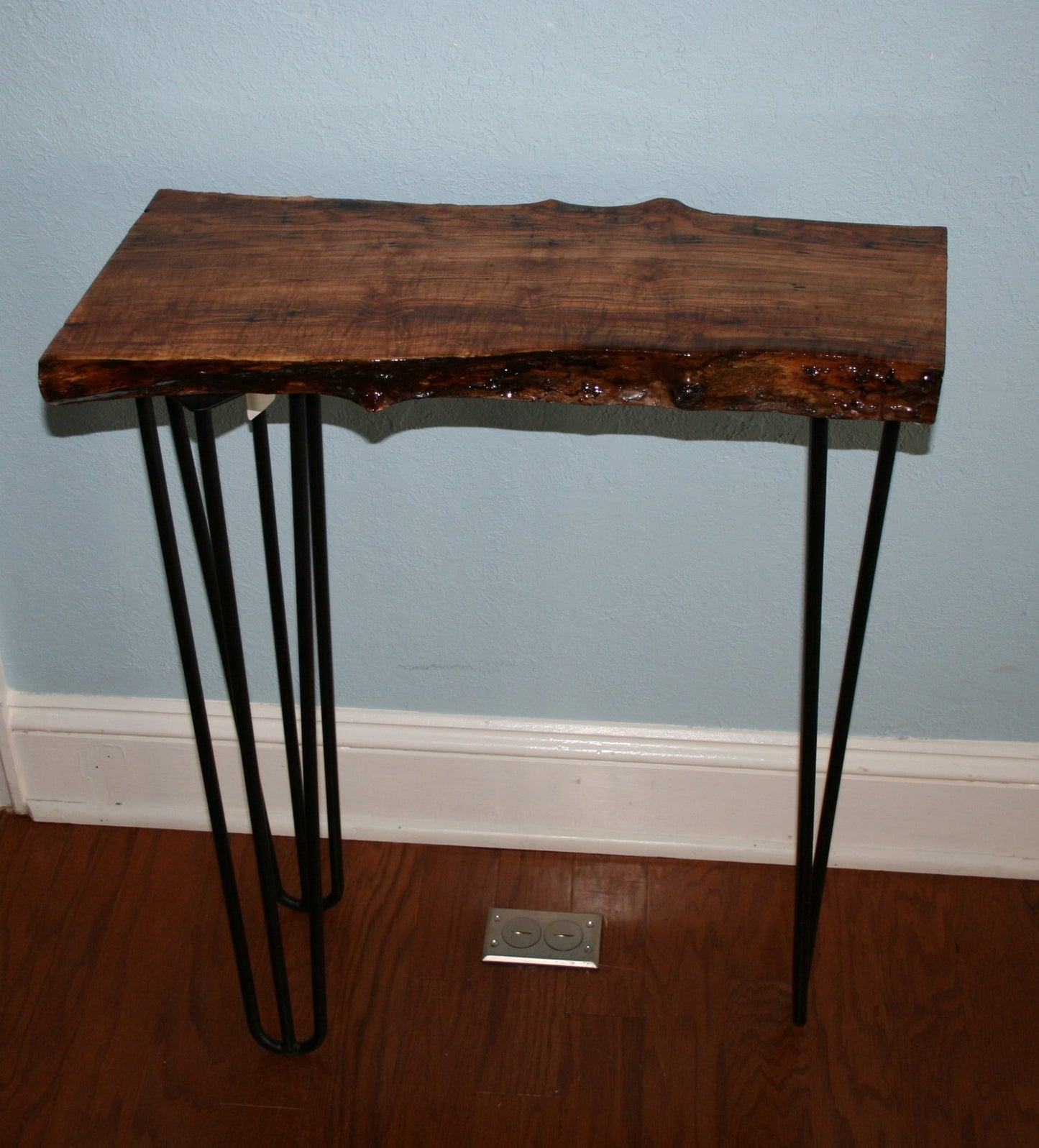 Live Edge Console Table