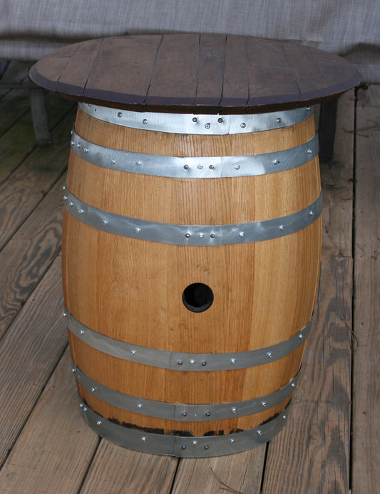 Small Barrel Table